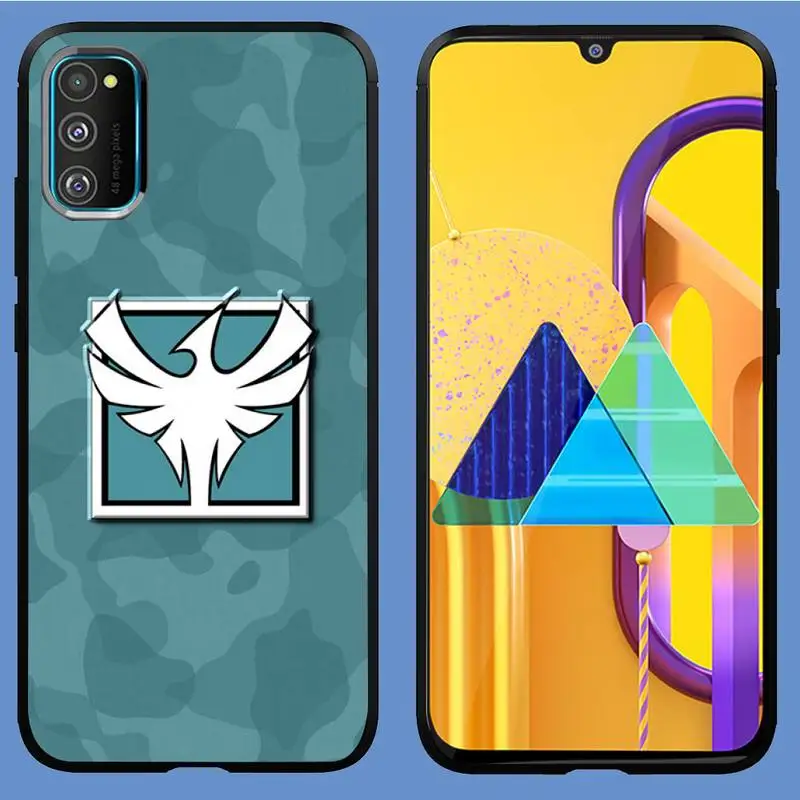 

R6 Rainbow Six Siege Phone Case For Samsung A10 A12 A02 A20E M30 A31 A32 A40 A50 S A52 A51 A70 A71 A80 Cover Fundas Coque