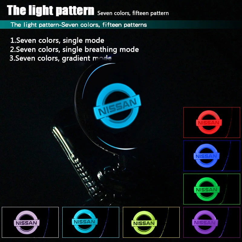 

Car Front Hood Solar Emblem Sticker For Nissan X-Traill Xterra Qashqai Sylphy Murano Almera Altima Juke Note Leaf Tiida Navara