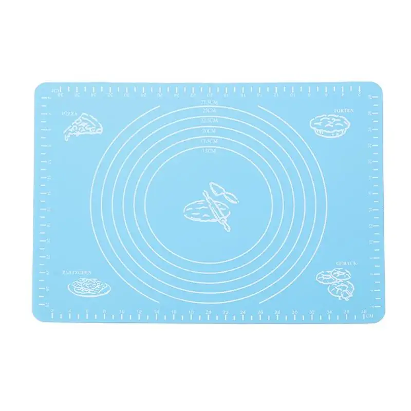 Nonstick Silicone Baking Mat with Scales for Oven Rolling Dough Pad Baking Mat Fondant Pastry Tool Kitchen Gadgets