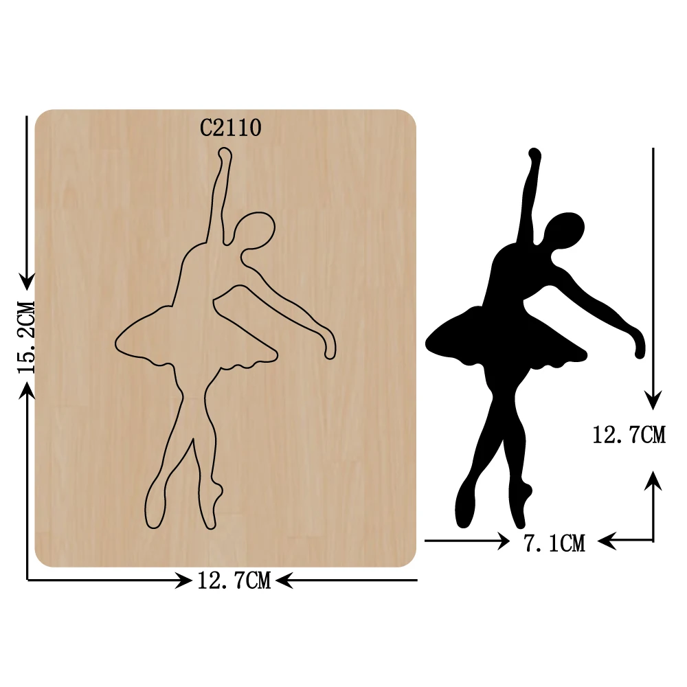 

Новые деревянные штампы для скрапбукинга C2110