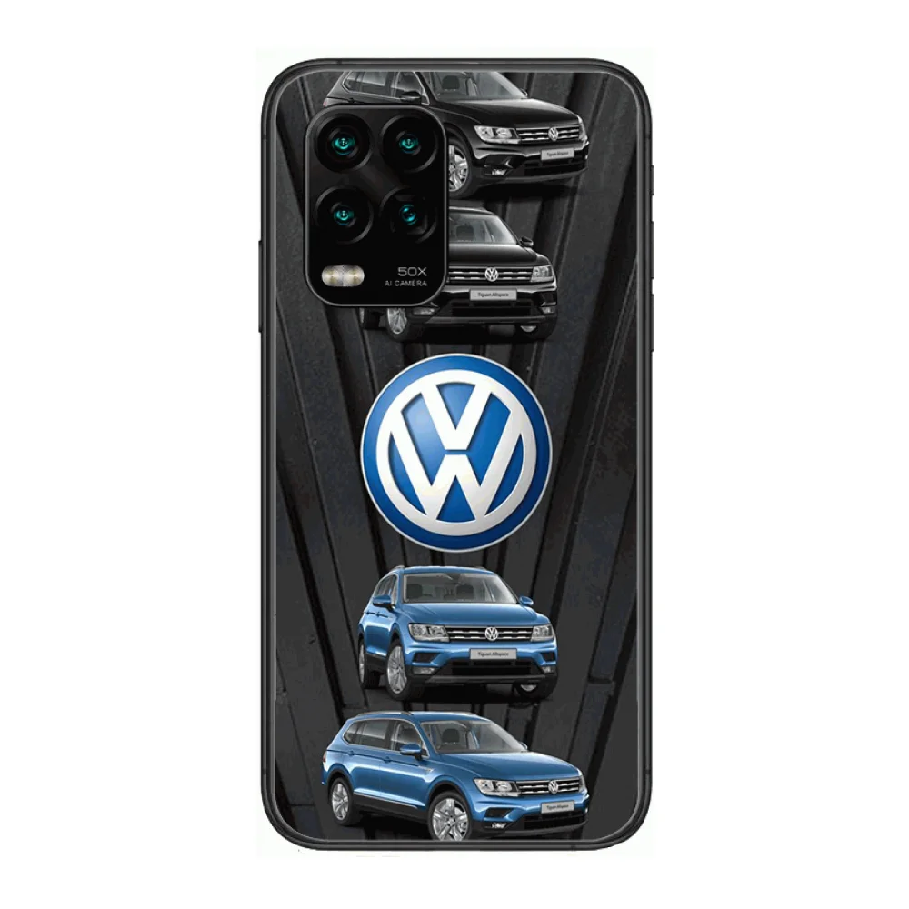 

HD Volkswagen Luxury Phone Case For xiaomi Redmi Note 9S 8 7 6 5 A Pro T Anime Black Cover Silicone Back Pretty senior