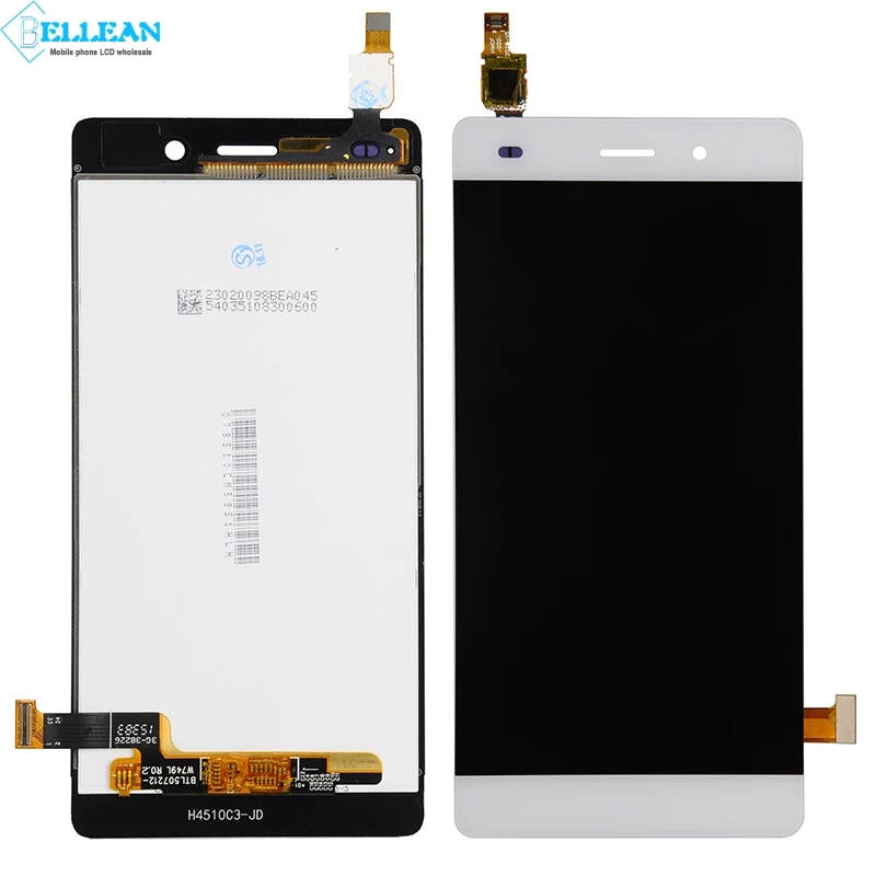 Catteny 1 шт. для huawei P8 Lite дисплей кодирующий преобразователь сенсорного экрана в сборе запасная часть P8 Lite ALE-L21 ЖК-дисплей с рамкой