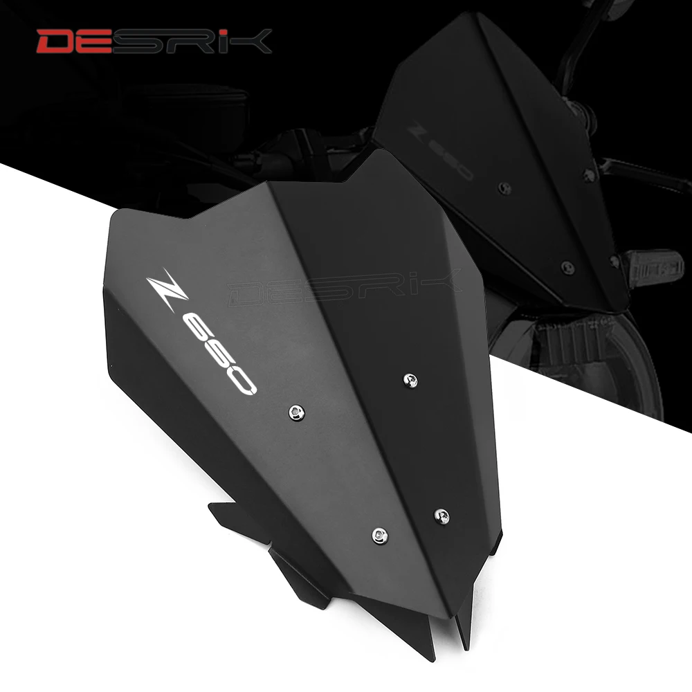 5 цветов для Kawasaki Z650 2017 2018 2019 мотоцикл воздушный поток лобовое стекло дефлектор