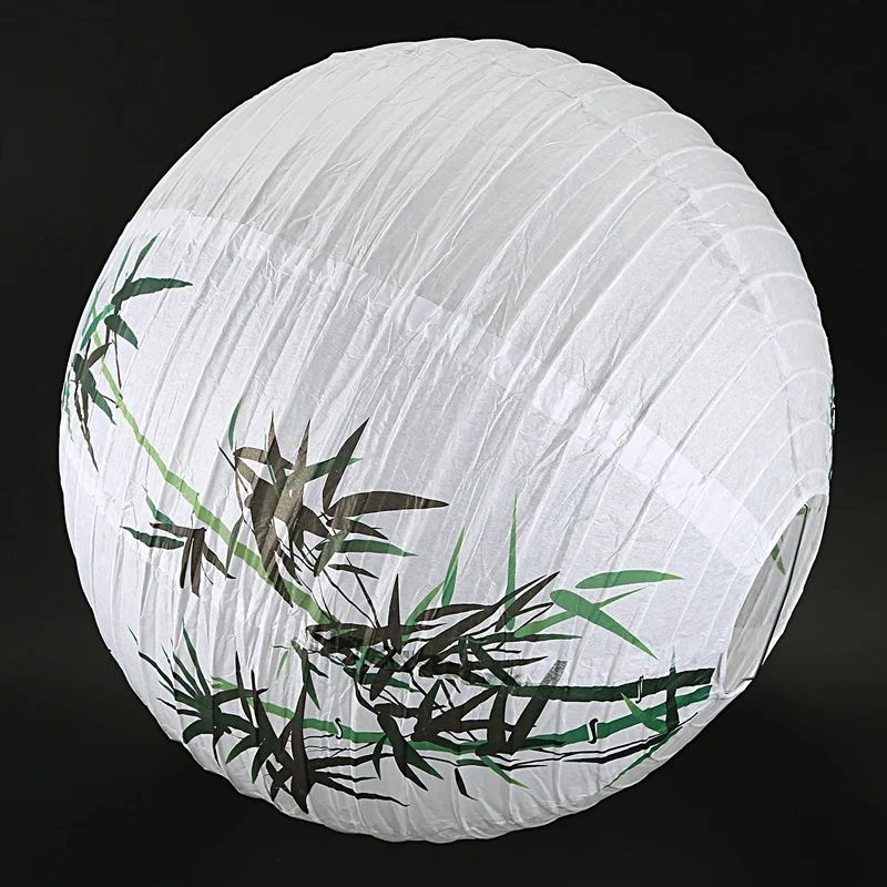 Promotion! 35cm Lamp Shade Paper Lantern Oriental Style Light Decoration Bamboo | Лампы и освещение