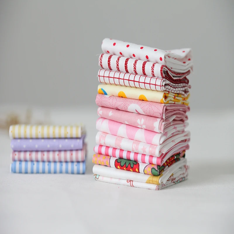 ZXIIXZ 4 шт. 19*25 см цветочная ткань из чистого хлопка экологически безопасная