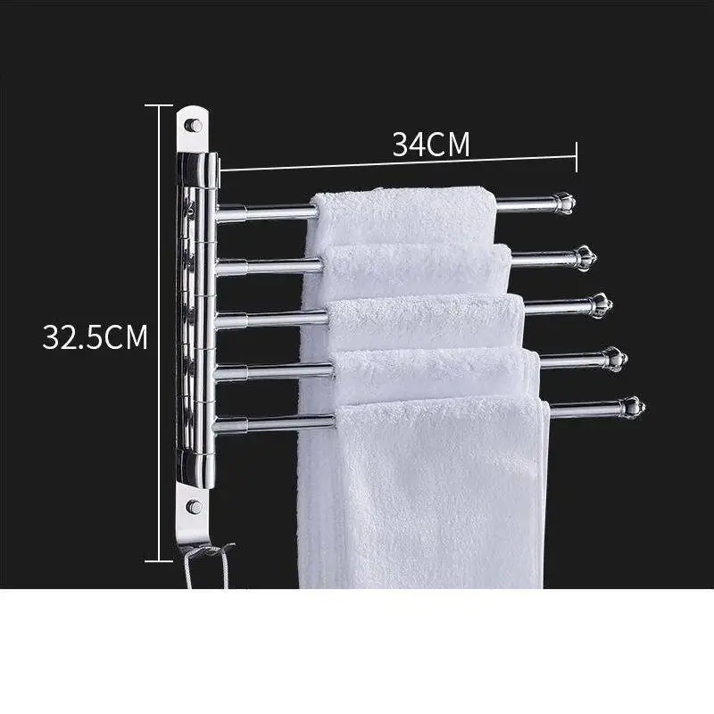Version P Estante Prateleira Parede Etagere Lazienka Estanteria Rotatable Salle De Bain Wall Shower Accessories Towel Rack Bathroom Shelf - Цвет: Version P