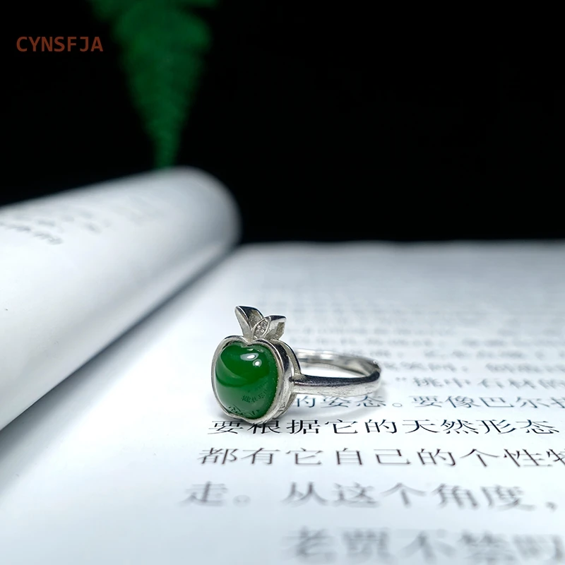 CYNSFJA настоящий редкий Сертифицированный натуральный нефритовый нефрит женские