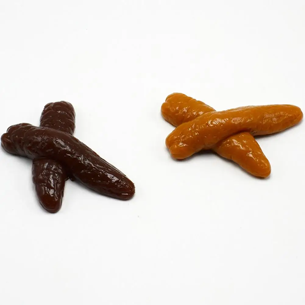 

5Pcs/Set Gross Poo Fake Waste Turd Model April Fools Day Toy Prank Trick Props