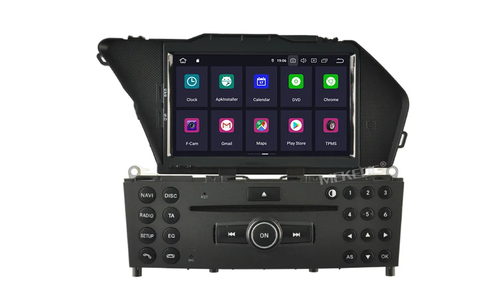 MEKEDE PX5 android 9,0 Автомобильная dvd-навигационная система плеер для BENZ GLK X204 GLK 300 GLK 350 автомобильный радиоприемник Мультимедиа Стерео 8 ядер