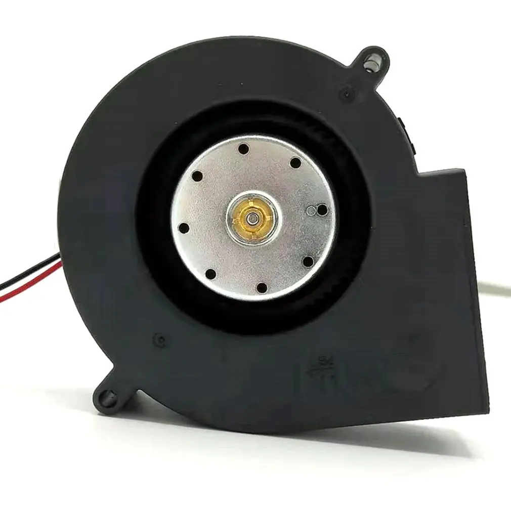 

HotMisieren 8300RPM Large Air Volume Turbine Exhaust Fan 9.7cm 12V 6A Double Ball Bearing Barbecue Grill Cooling Fan