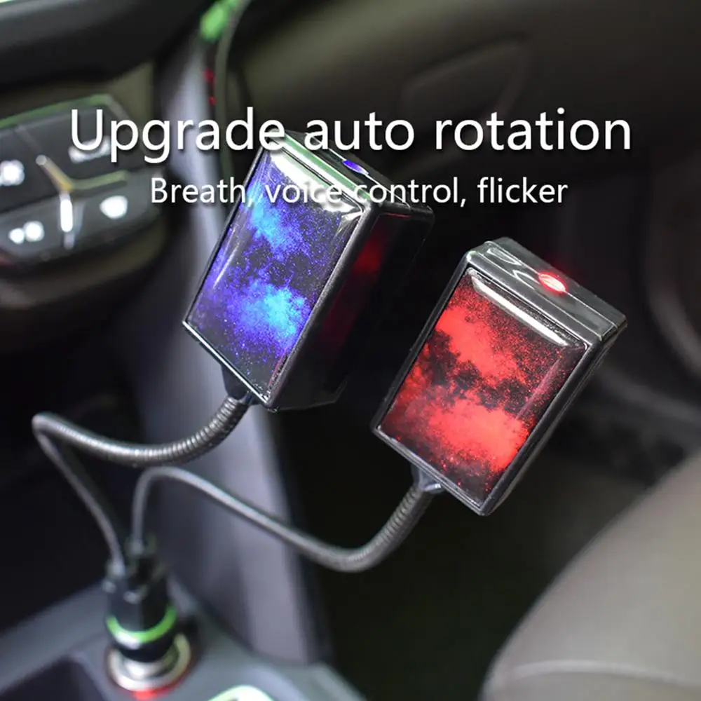QIFU Led Night Light USB Star Projector Lamp Car Roof Decorative Projection Bedroom Home Ceiling Decor | Лампы и освещение