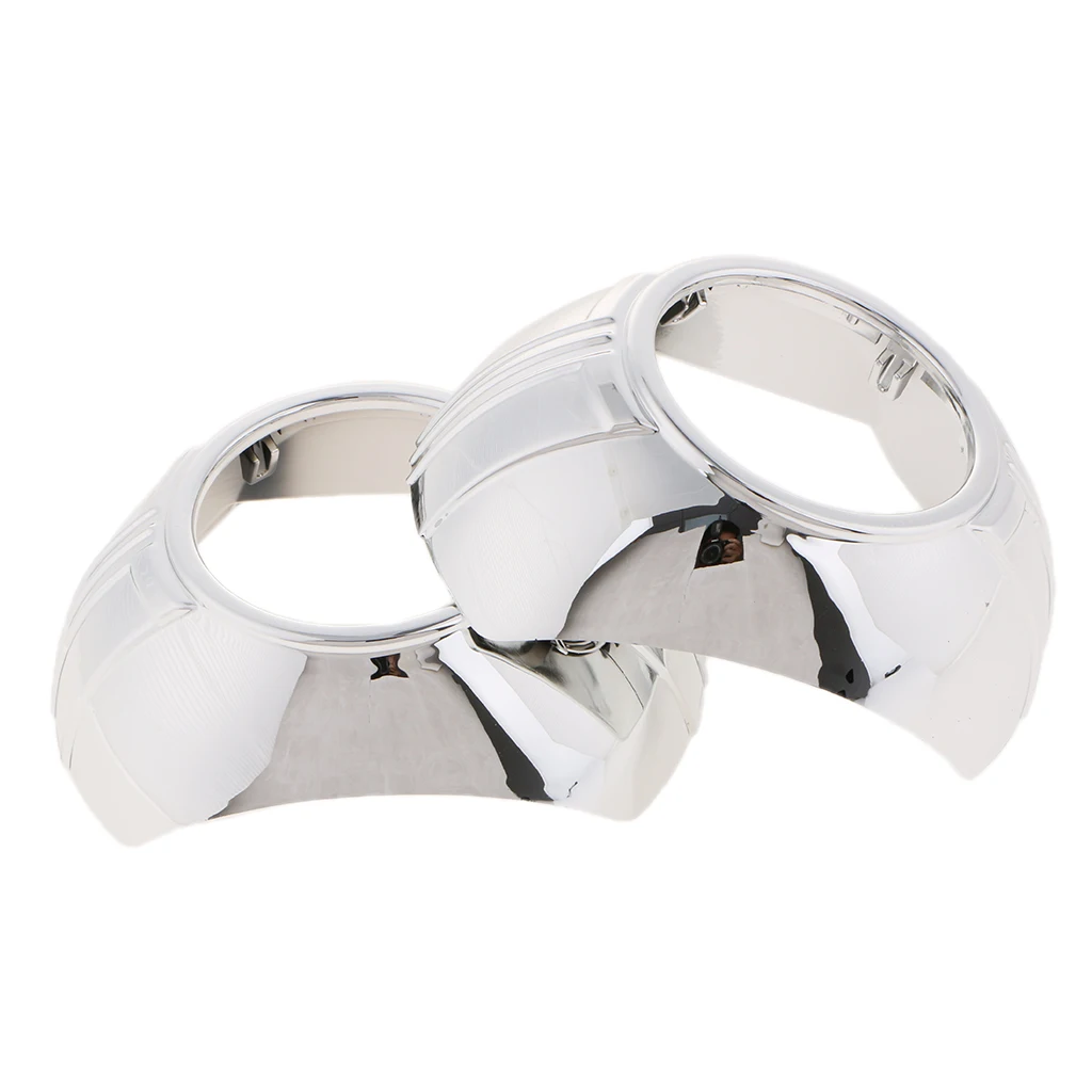 Пара 3 ''LED проектор Хромированная Крышка маска HID объектив для Ford S-MAX |