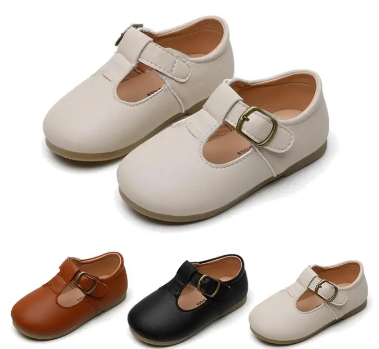 

Fashion Kids Shoes Children Casual Leather Shoes Unisex Candy Color Slip-on Loafers For Toddlers Boys Girls Soft Light Moccasins