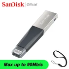 USB-флеш-накопитель SanDisk OTG для IPhone, 64128256 ГБ