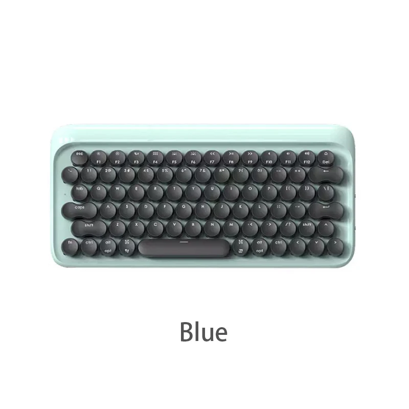 blue Keyboard Xiaomi Mijia LOFREE Bluetooth Беспроводная механическая клавиатура 79 клавишная клавиатура мышь 2,4G/Bluetooth двухрежимный Многофункциональный - Цвет: blue Keyboard