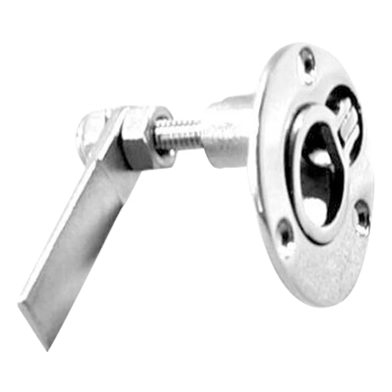 

Marine Grade Stainless Steel Floor Buckle Hatch Latch Flush Turning Lift Handle Floor Buckle Recessed Hatch Pull Buckle