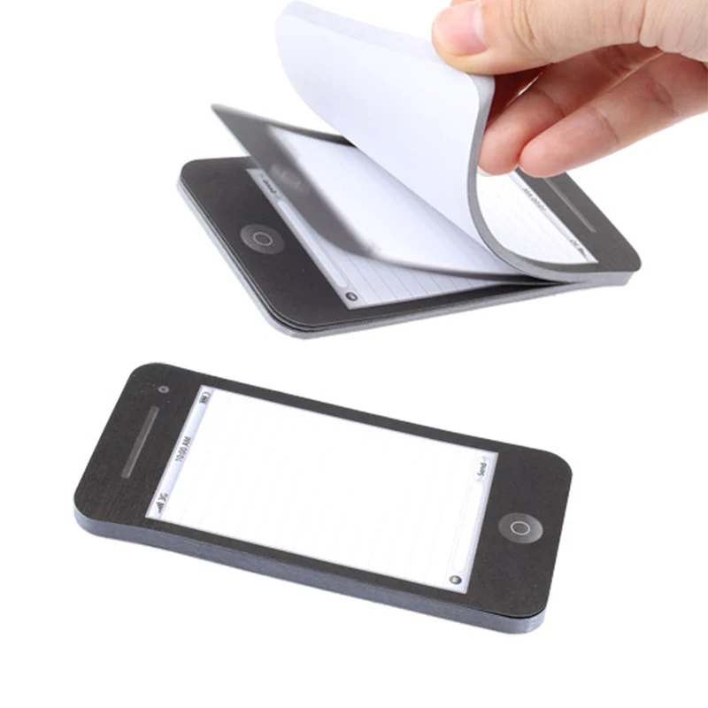 

Sticky Notes Mobile Phone Shape Memo Pad Notepad School Stationery Supplies Gifts DJA99