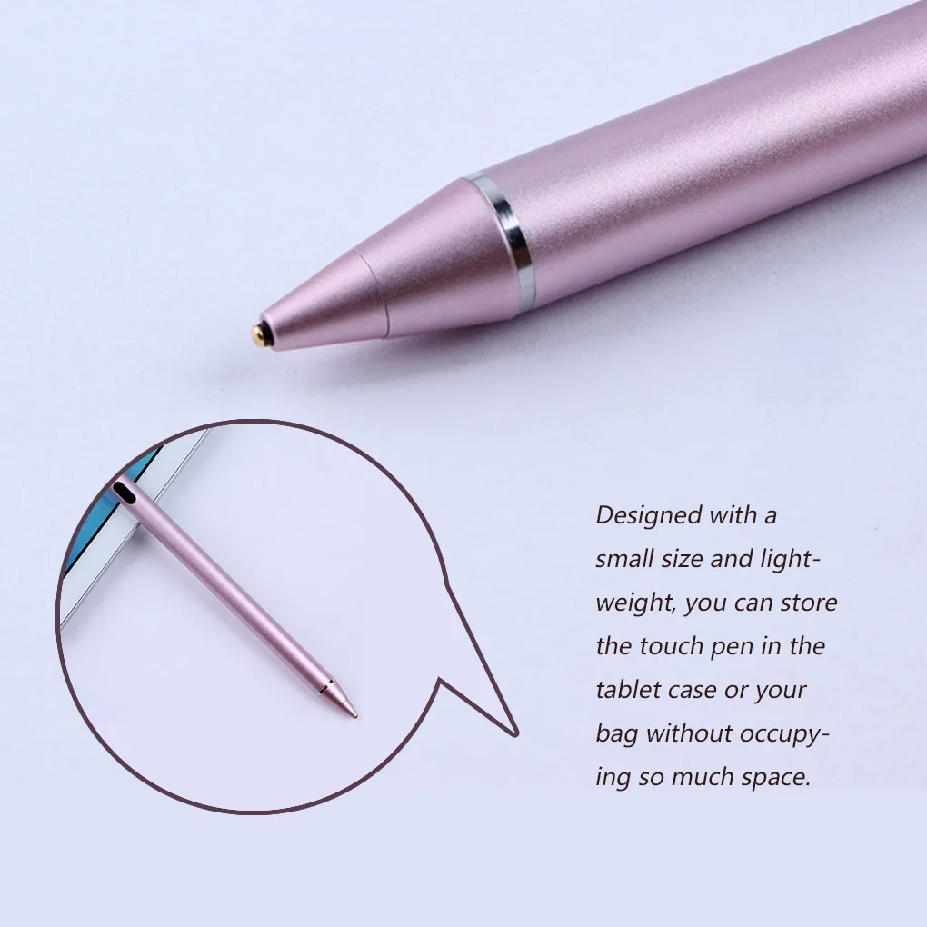 Universal Capacitive Active Stylus Touch Screen Pen Smart For IOS/Android iPad Phone Pencil Drawing Tablet Smartphone | Мобильные