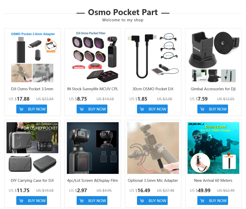 DJI OSMO карманные аксессуары MCUV CPL ND4 ND8 ND16 ND 32 ND 64 фильтр объектива камеры для DJI OSMO карманная Карданная камера