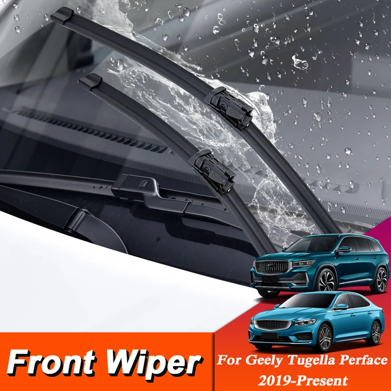 

24"+16" Car Front Windscreen Wiper Blade 2pcs Protective Rubber For Geely Tugella Perface Xinyue L 2018-Present Auto Accessories