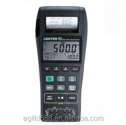 

CENTER-500 K,J Type, Datalogger Graphic Recorder Temperature With Built In Printer