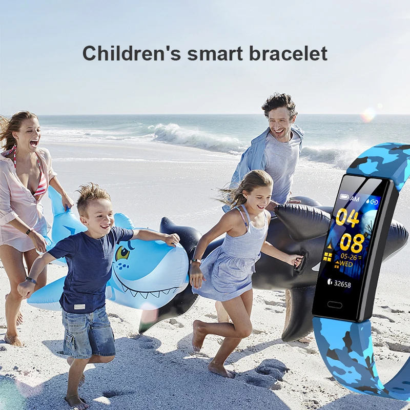 Bluetooth Smart Watch Kids Watches Children For Girls Boys Sport Bracelet Child Wristband wristband Fitness Tracker IP68 Waterpr