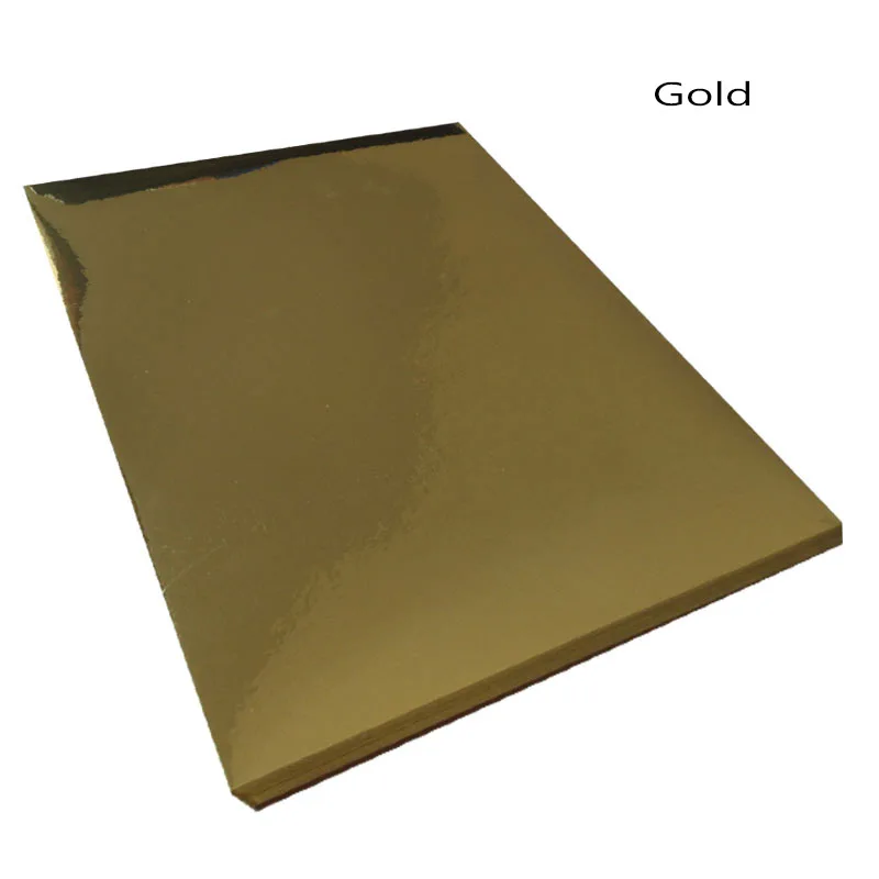 

Голографическая бумага для этикеток A4, 10 шт., золотая, серебристая, для лазерного принтера