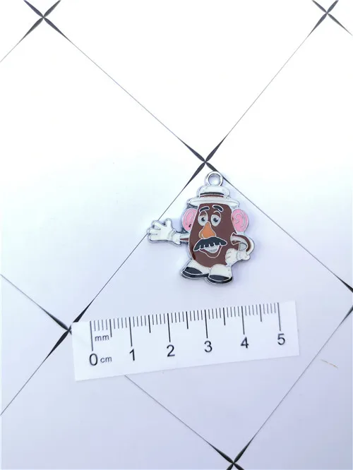 10 шт картофель для мужчин и женщин милая игрушка мультяшное ожерелье цепочка