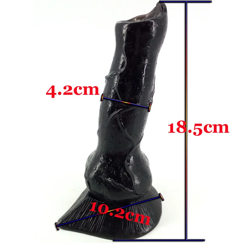 Длинный пенис большого волка 18 5 см длинный фаллоимитатор собаки имитирующий и