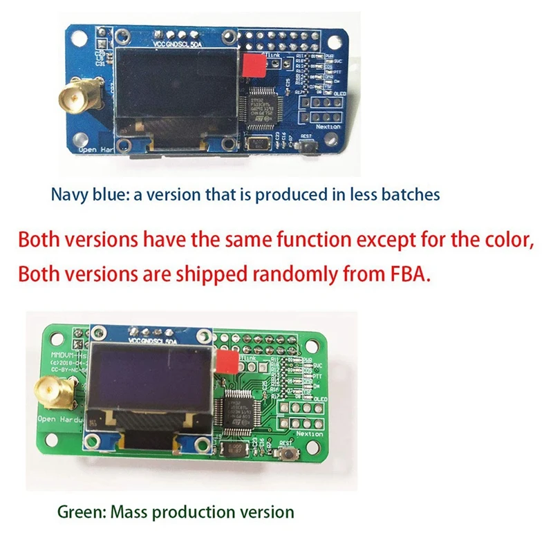 Antenna + OLED + MMDVM Hotspot Support P25 DMR YSF with Screen for Raspberry Pi images - 6