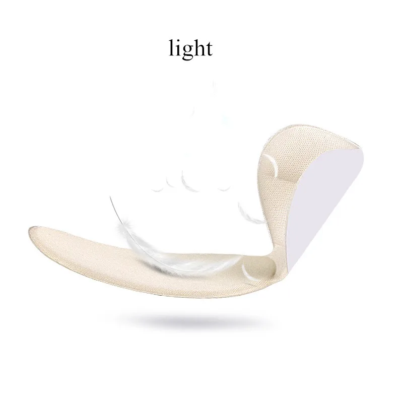 Invisible Heel Sticker Cushion Anti-pain Thickening Sponge High-elasticity Non-slip Anti-wear High Heel Shoe Pad Adjustment Size