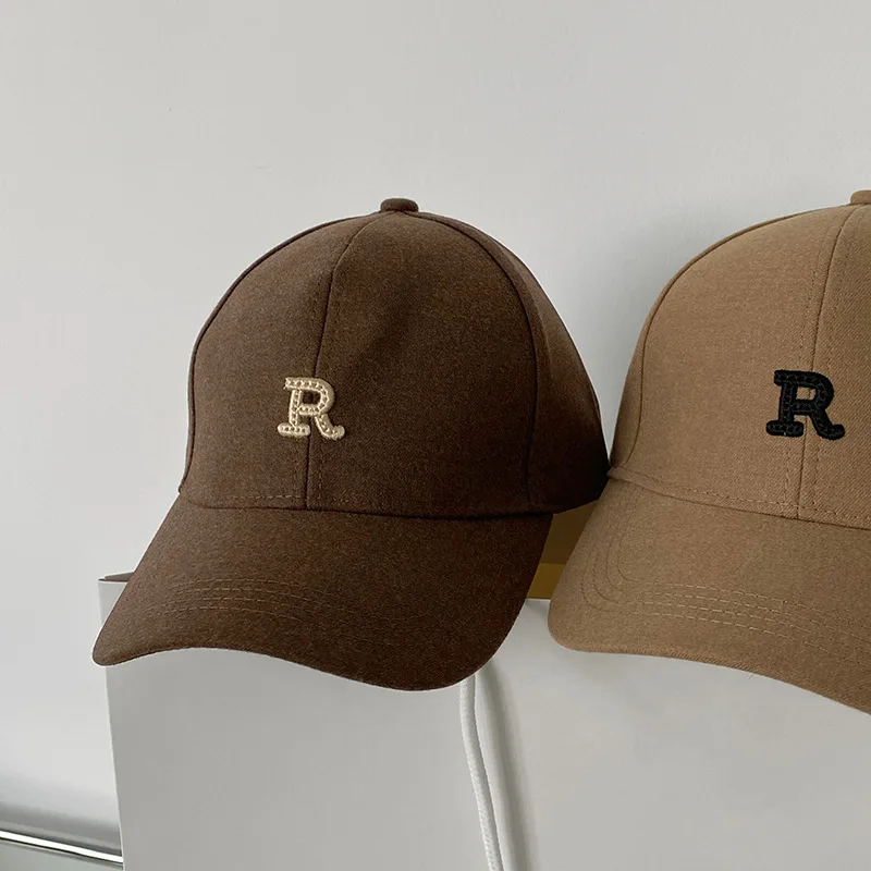 Стандартная бейсболка R регулируемая Женская кепка для показа окружности головы