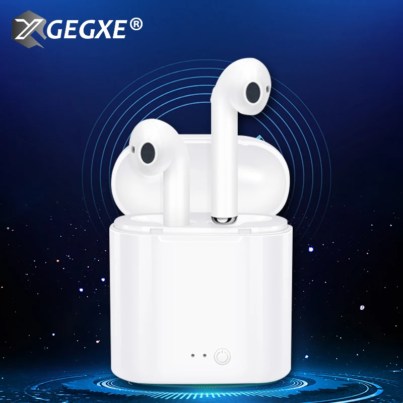 Bluetooth наушники 5 0 TWS Беспроводные с микрофоном зарядная коробка гарнитура для