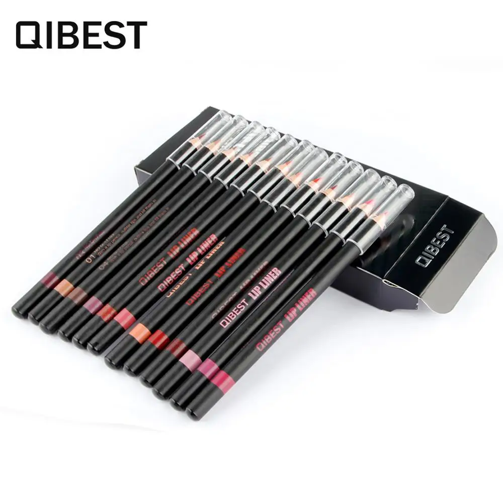 Женская/набор сексуальная матовая помада подводка для губ карандаш нюдовая