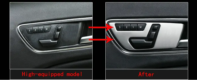 Для Mercedes-Benz CLA GLA A B Class W176 C117 X156 W246 5 шт. стальной дверной динамик панели накладка