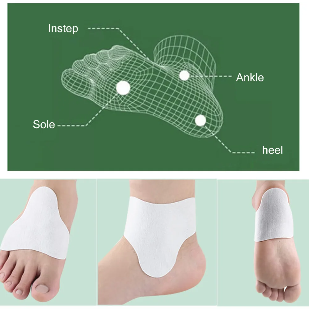 2 шт. BYEPAIN гидрогелевые подушечки для ног деликатные охлаждающие облегчающие