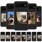 Мягкий силиконовый чехол для Google Pixel 6, чехол из ТПУ с изображением кошки, собаки, задняя крышка для Google Pixel 6 Pro, чехол с изображением животных Pixel6 Pro