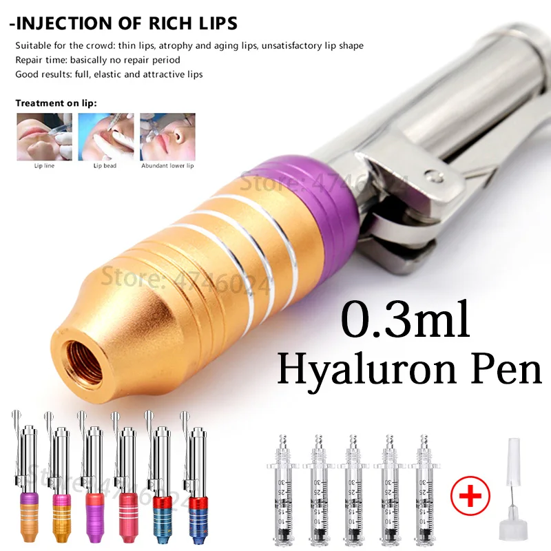 Гиалуроновая ручка с ампульной головкой портативная гиалуроновая 0 3 мл