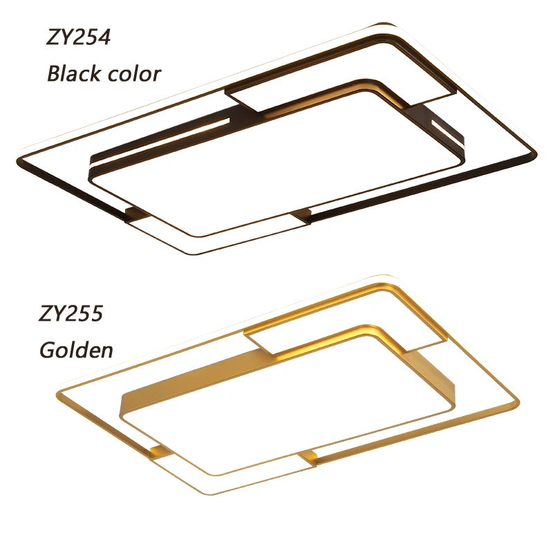 

Modern Chandelier Lighting for Living Room bedroom studyroom Decoration golden Iron Body With Remote Control support 110V 220V