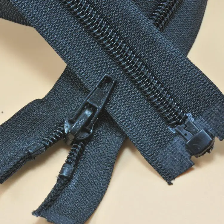 Нет. 5 застежка молния нейлона открыть хвост молнии пуховая куртка пальто с