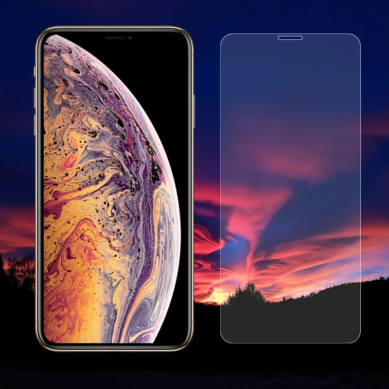 Защитная пленка для экрана 2.5D 0 3 мм закаленное стекло iphone 11 Pro X Xs Max XR 5 6 6s 7 8 plus