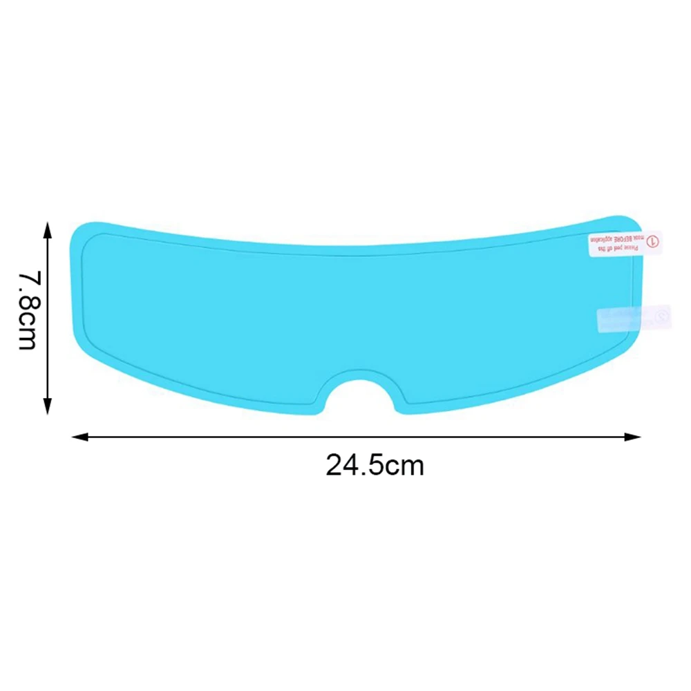 

Universal Motorcycle Helmet Optional Clear Rainproof Film Anti Rain Clear Anti-Fog Patch Screen for K3 K4 AX8 LS2 HJC MT Helmets