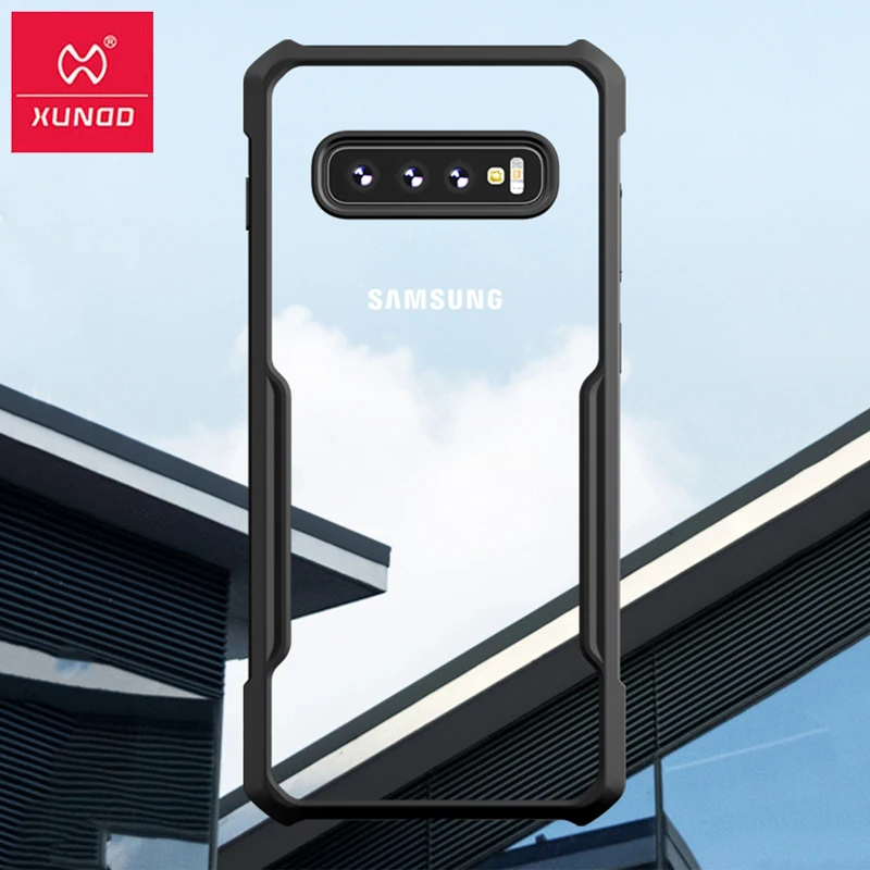 Чехол XUNDD для Samsung S10e роскошные противоударные подушки безопасности прозрачный