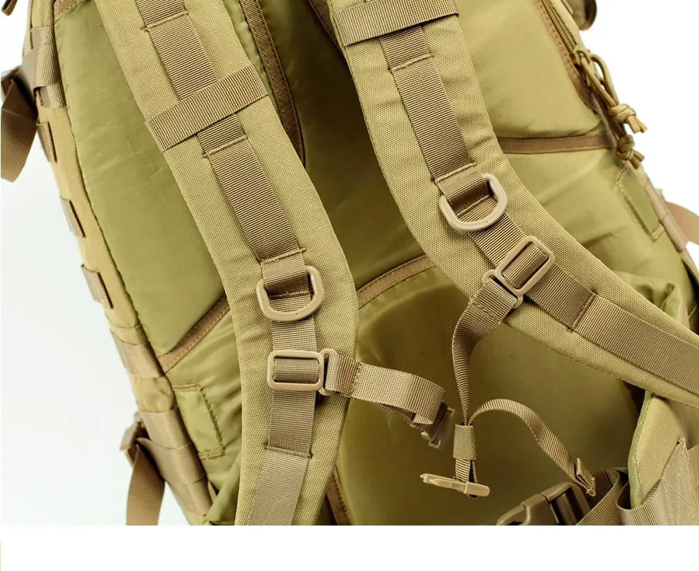 55L тактический рюкзак 1000D военные сумки армейский Рюкзак Molle уличная спортивная сумка мужская походная дорожная сумка для альпинизма