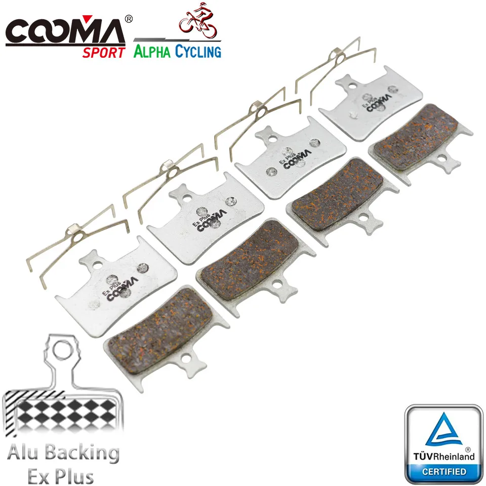 4 пары велосипедные тормозные колодки Ex plus для Hope Tech Evo RX4 E4 задняя часть из