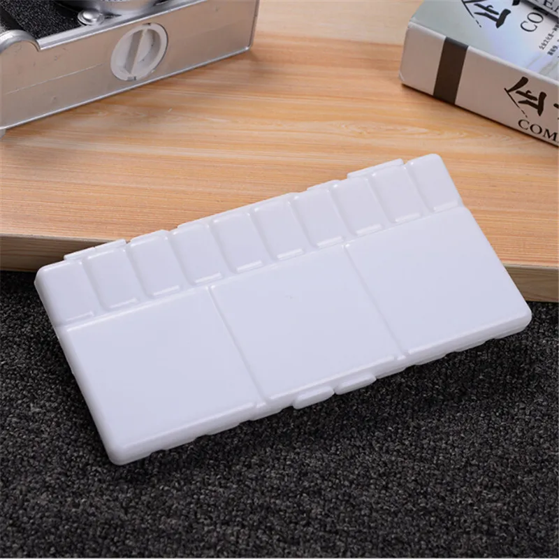 

1PCS 25 Grids Palette Large Art Paint Tray Artist Oil Watercolor Plastic Palettes For Painting Drawing Supply Kids Drawing Toy