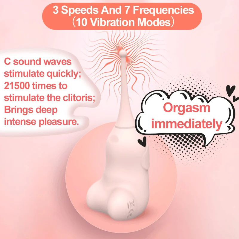 Female high frequency G-spot vibrator clitoris stimulator vagina pudenda false penis masturbation device adult sex toy and | Красота и