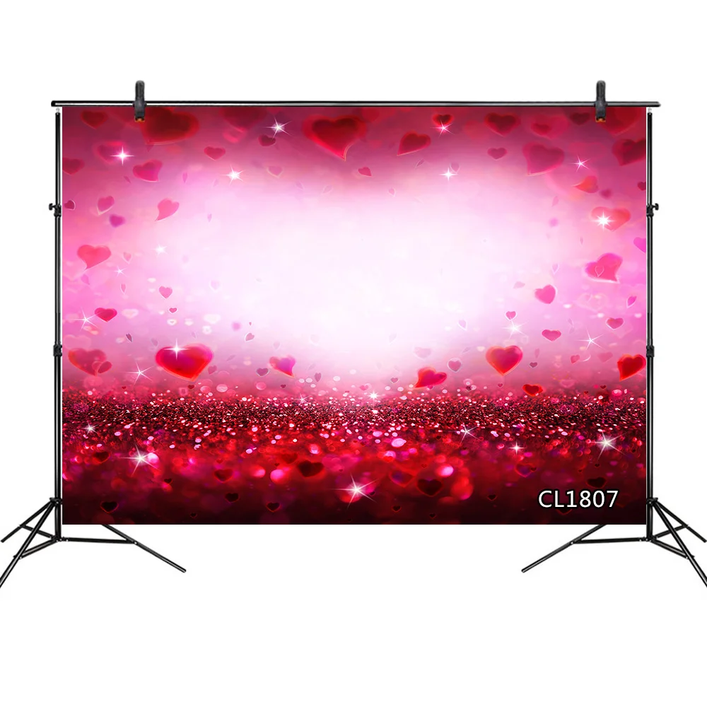 Фантазия в форме сердца красный свадебный баннер церемония фото фон День Святого