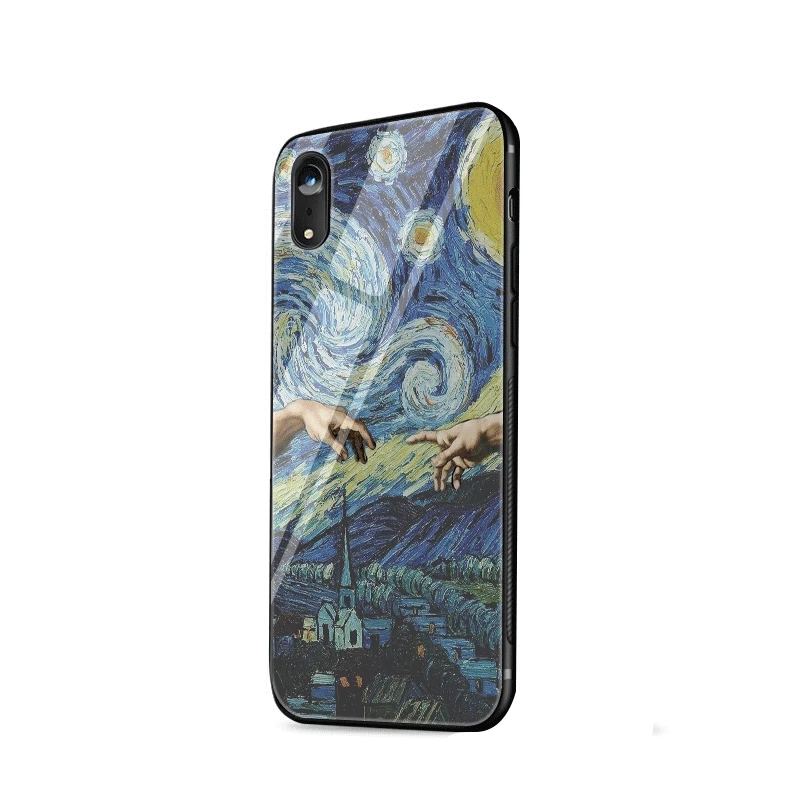 Стеклянный чехол для телефона из ТПУ стекла Apple iPhone 5 5S SE 6 6S 7 8 Plus XR X XS максимальный