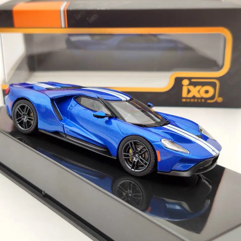IXO 1:43 для FORD GT 2017 BLUE MOC205 литые под давлением модели Ограниченная серия коллекции| |